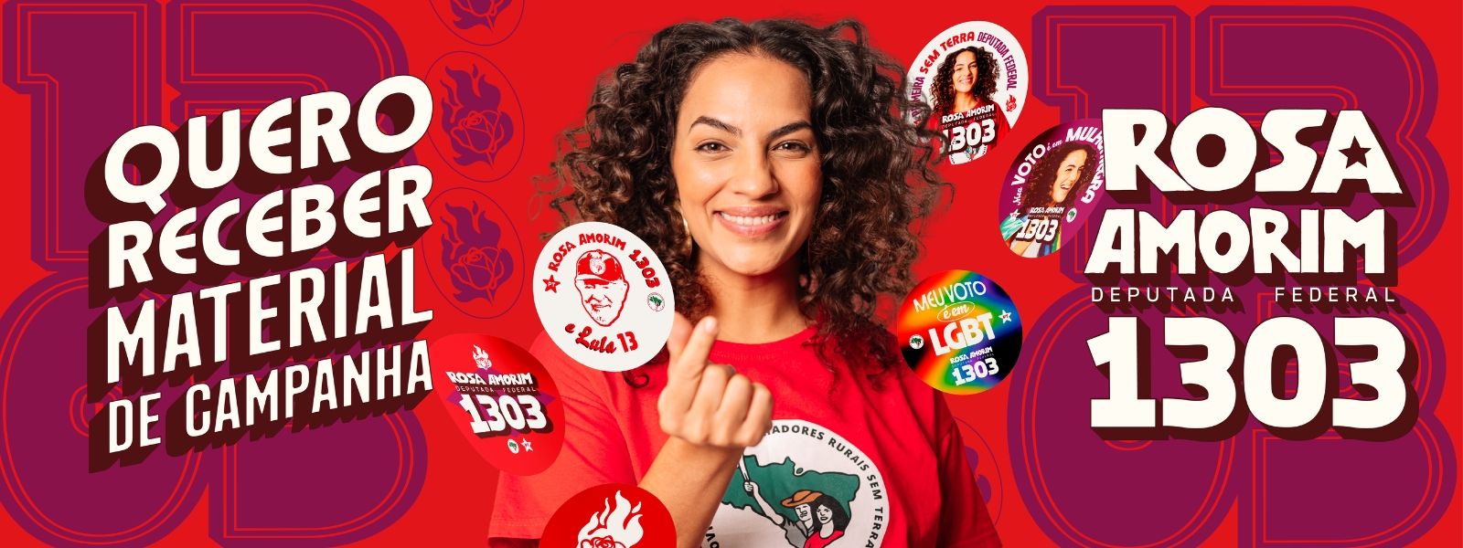 Banner da campanha